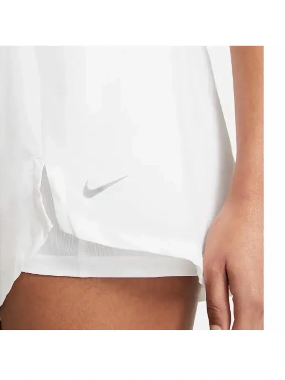 NEW Nike Flex Essential 2-in-1 Women's Training Shorts, Lined, White XS - Picture 2 of 5